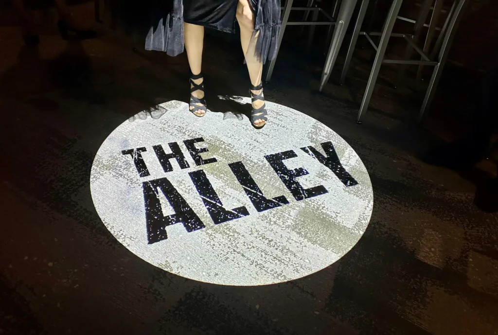 Ladies feet in the spotlight at The Alley in Naples